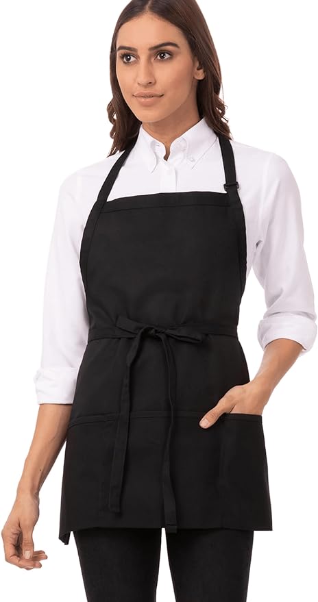 Chef Works Unisex Three Pocket Apron