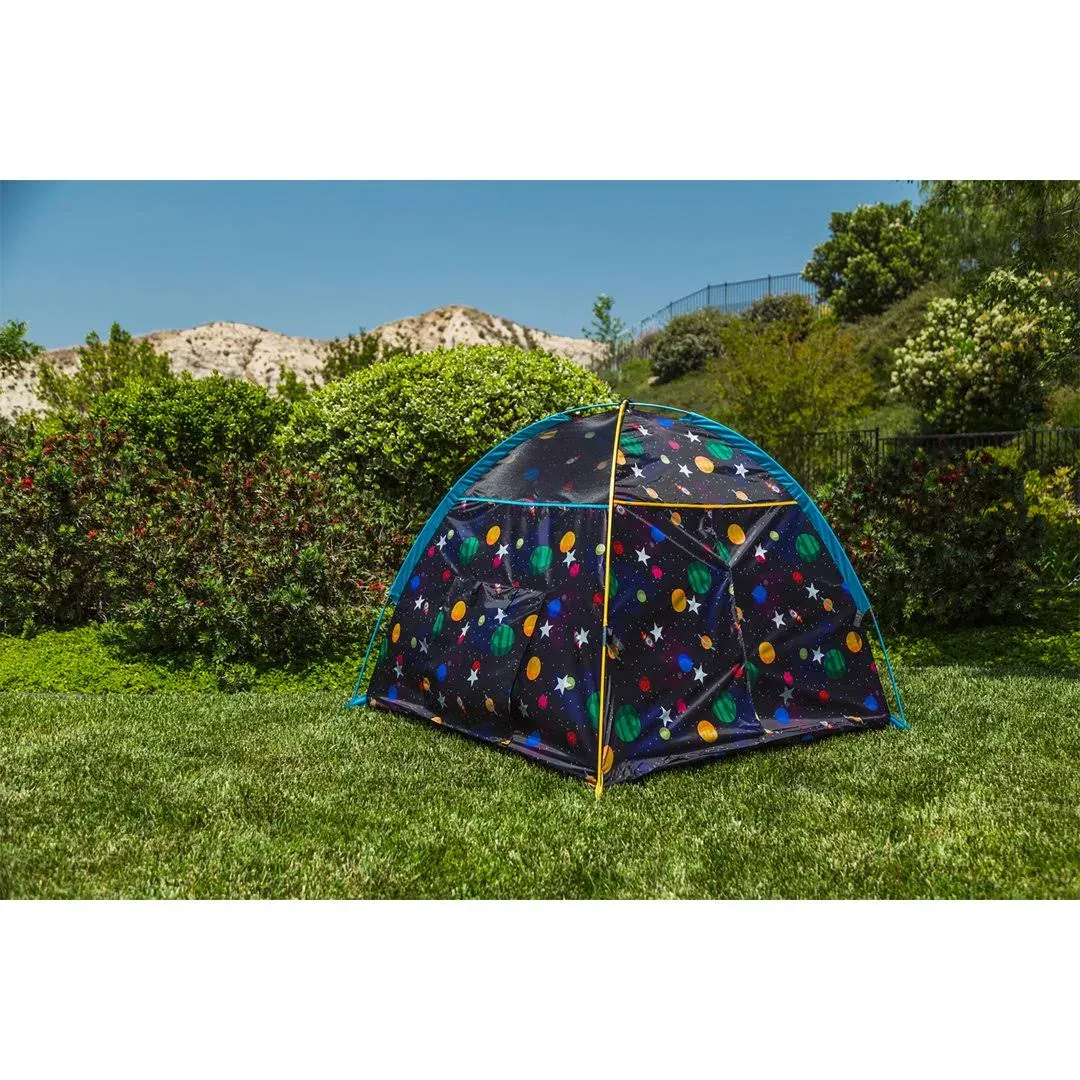 Pacific Play Tents Galaxy Dome Tent with Glow in The Dark Stars