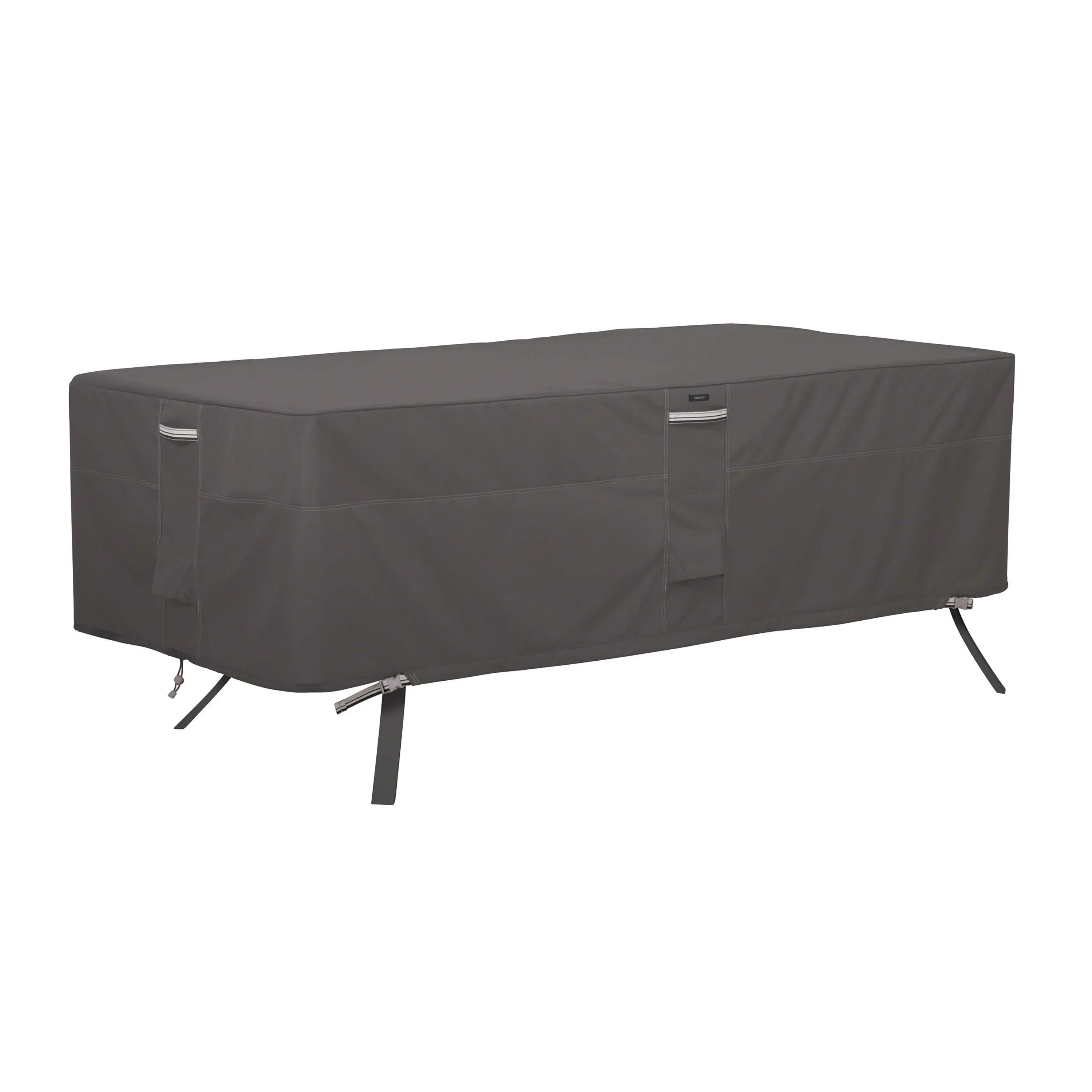 Classic Accessories Ravenna Water-Resistant 84 Inch Rectangular/Oval Patio Table Cover, Outdoor Table Cover