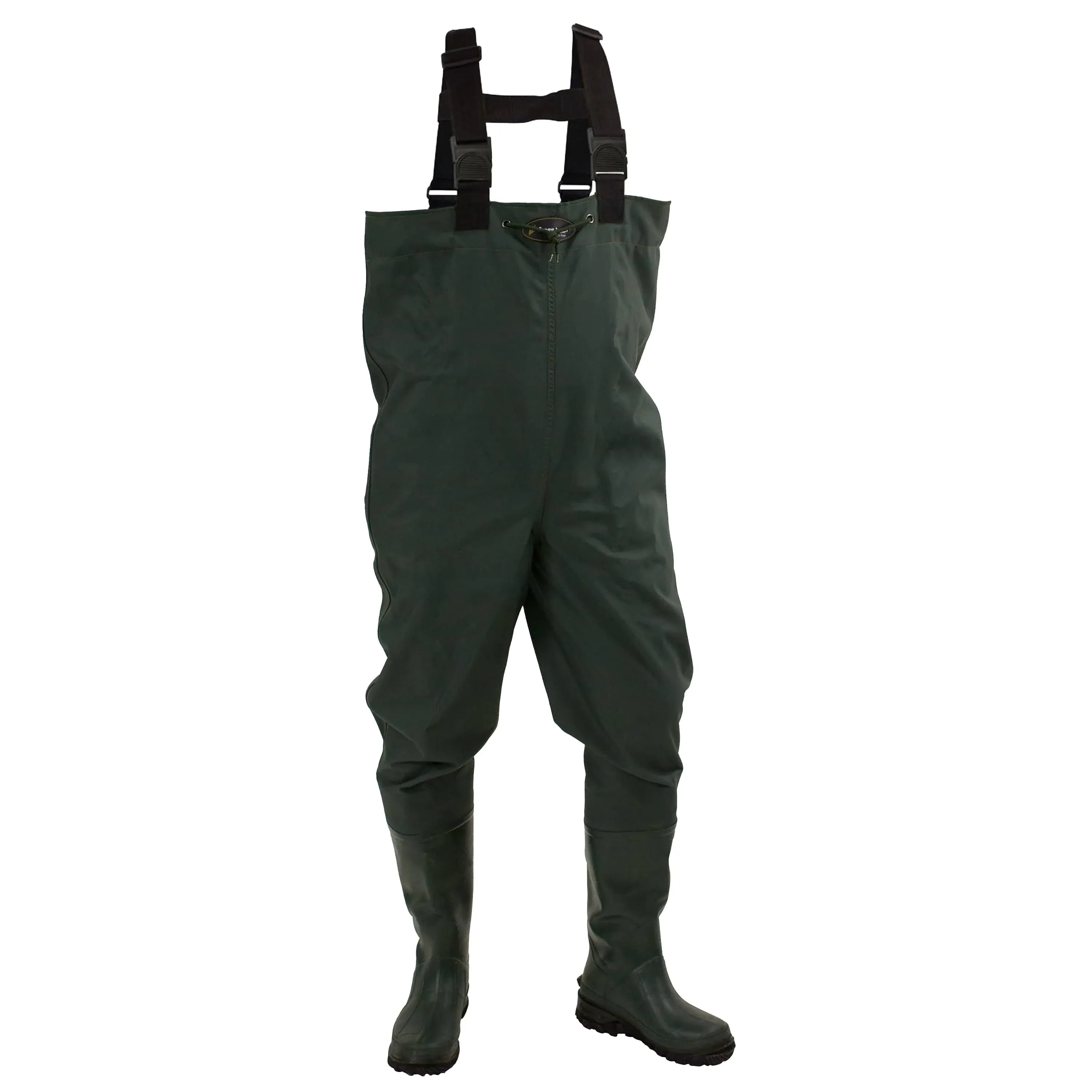 Frogg Toggs Cascades 2 - Ply Poly/Rubber Cleated Bootfoot Chest Waders Green 7