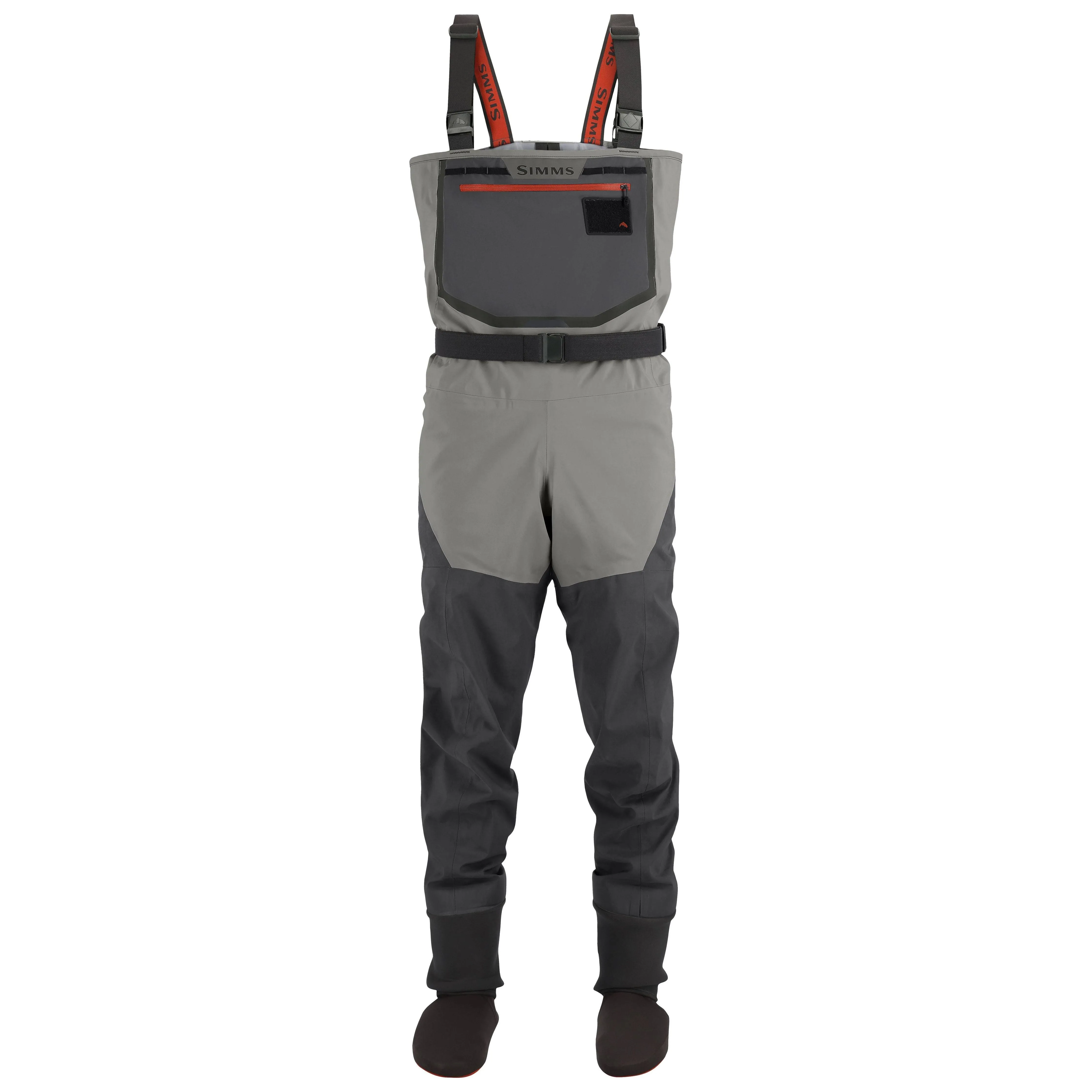 Simms Men's Freestone Stockingfoot Waders Smoke / MS