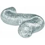 6 in. x 25 ft. Flexible Aluminum Foil Duct