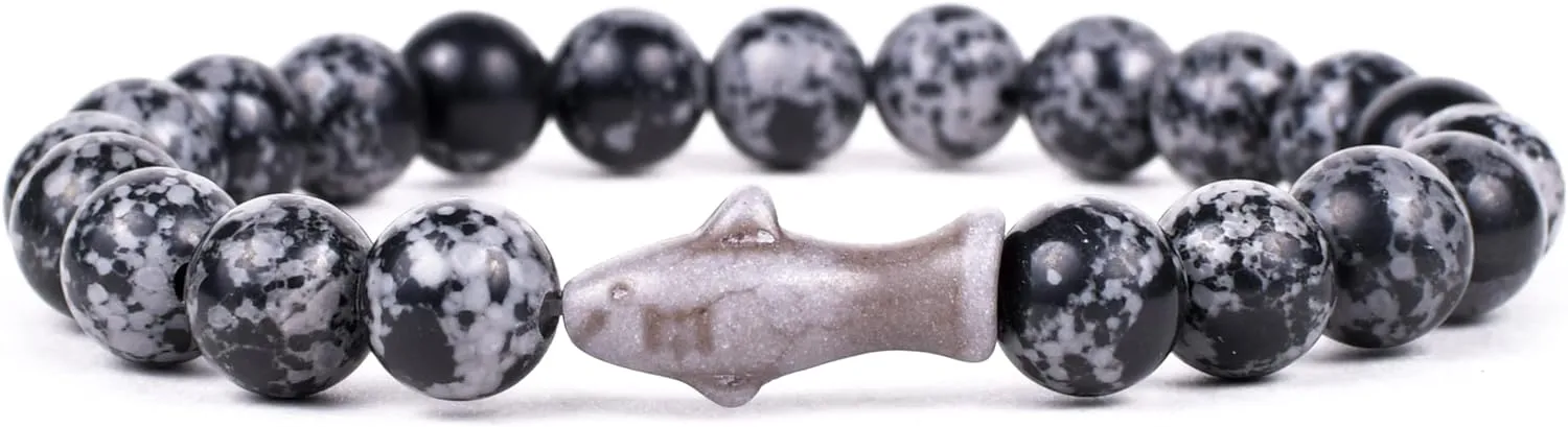 Fahlo The Voyage Bracelet - Shark Ocelli Stone