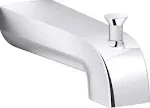 Kohler K-97089-CP Polished Chrome Pitch Wall-Mount Diverter Bath Spout