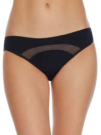 Period & Leakproof Regular Absorbency Bikini In Volcanic Black