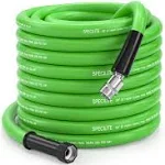 Garden Hose 100 ft x 5/8 in Heavy Duty, Flexible and Lightweight Water Hose, ...