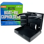 Boat Cup Holder Black Set 4 Folding Boat Cup Holders for Drinks Wall Cup Holder