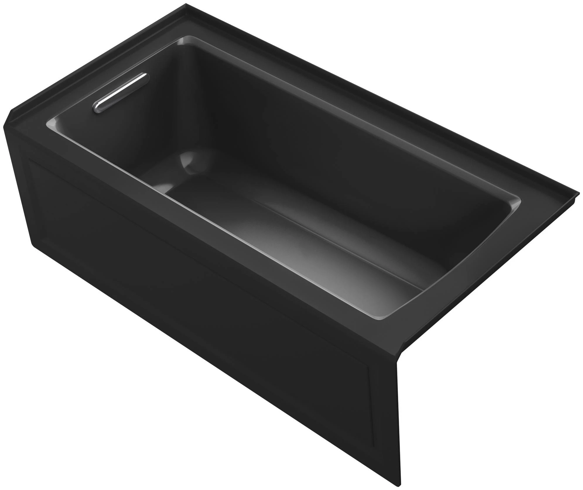 Kohler K-1946-LA-7 Archer 60" x 30" Alcove Bath with Integral Apron Flange and ...