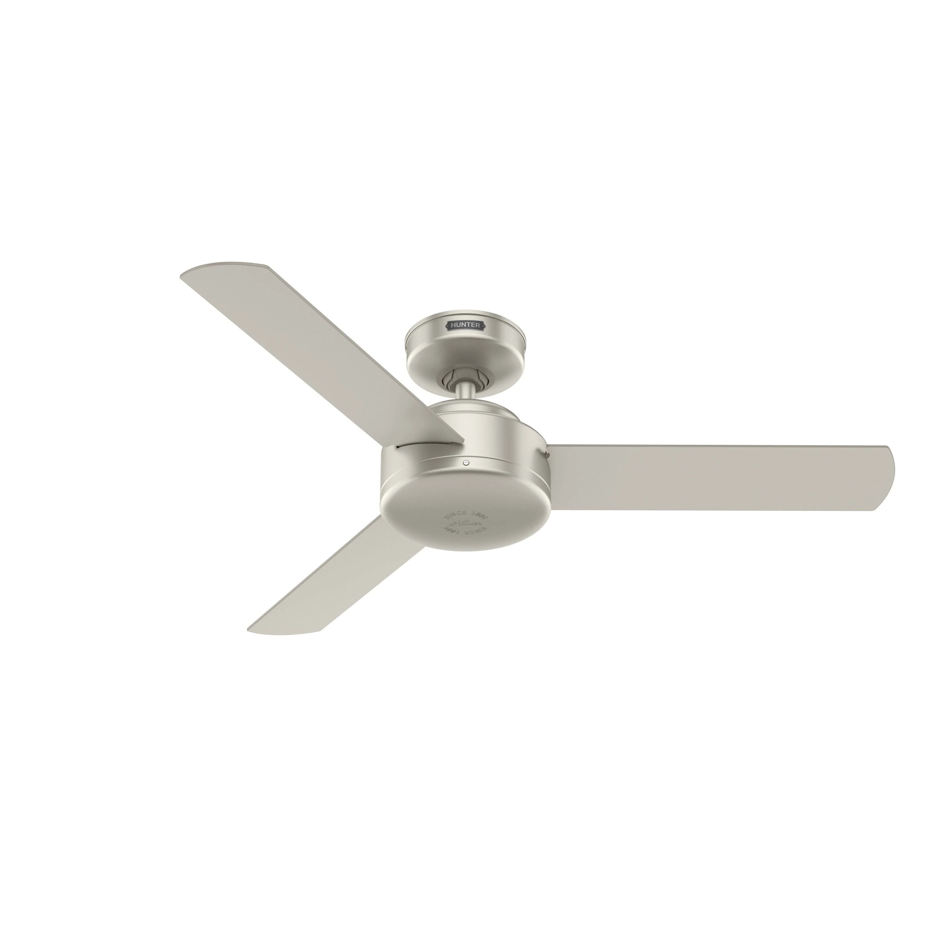 Hunter Presto 44" Ceiling Fan in Matte Nickel