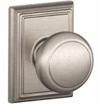 Schlage F10AND716ADD Addison Collection Andover Passage Knob, Aged Bronze