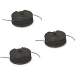 Toro 3 Pack Premium 0.080&#034; Dual Line &amp; Spool Trimmer Line For 51881 51834 51821