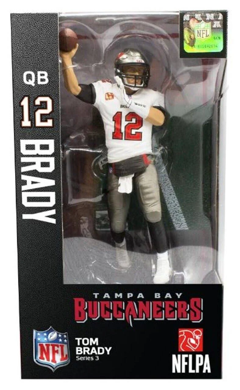 Imports Dragon Tom Brady (Tampa Bay Buccaneers) NFL 6" Figure Series 3