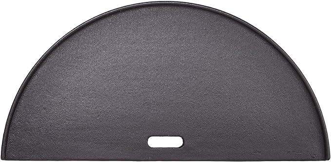 Kamado Joe Classic Joe Half Moon Cast Iron Reversible Griddle