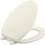 Kohler Closed Front Elongated Toilet Seat in Biscuit