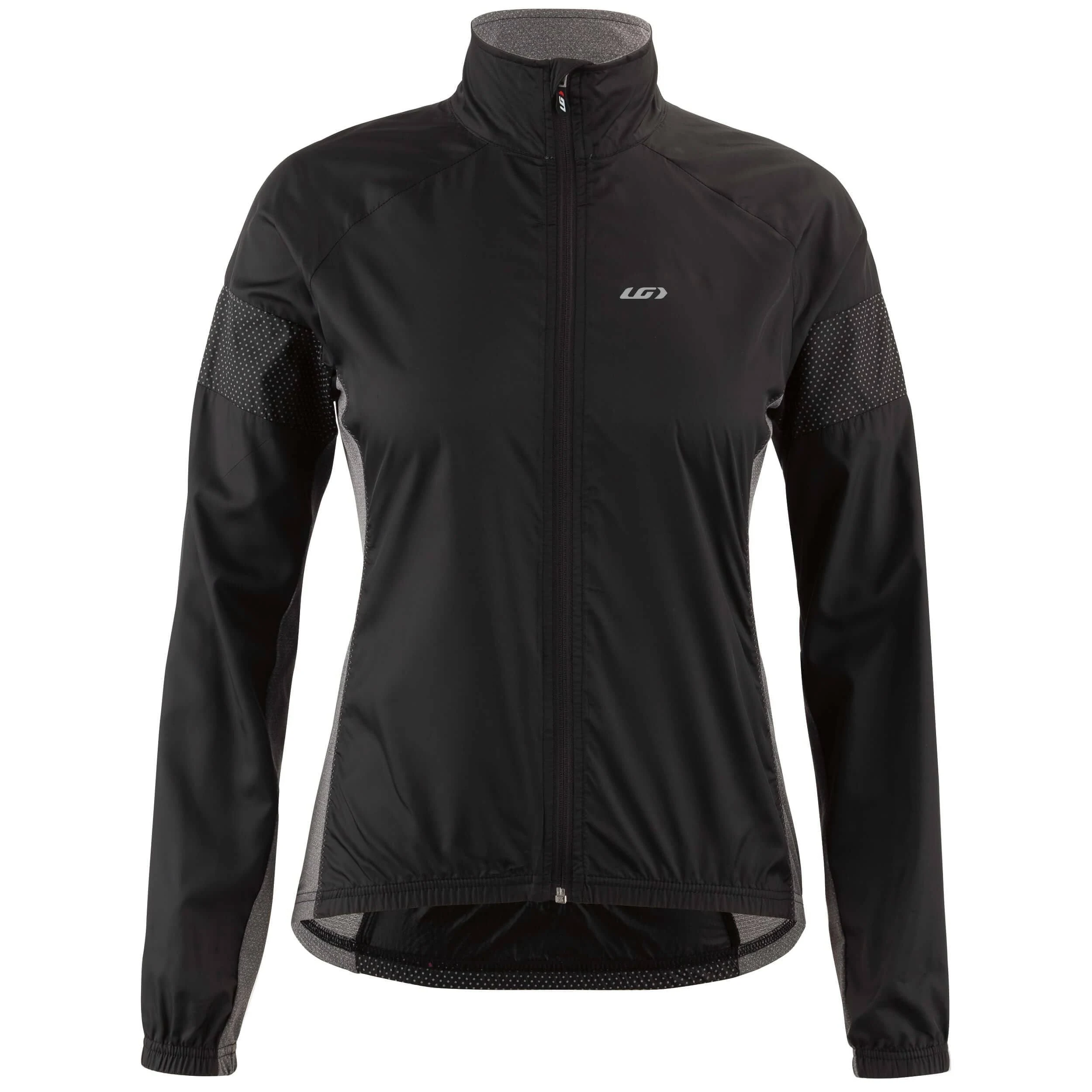 Louis Garneau Women's Modesto 3 Cycling Jacket (Black/Grey) (S) 