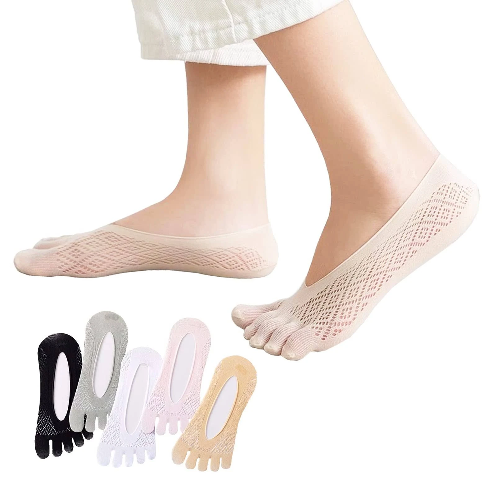 5 Pairs Sock Align Toe Socks for Bunion Orthopedic Compression