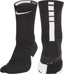 Nike Elite Crew Socks, Black / S