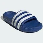 Adidas Originals Adilette 22 Slide Sandals in Blue/Team Royal Blue Size 8.0 | Plastic