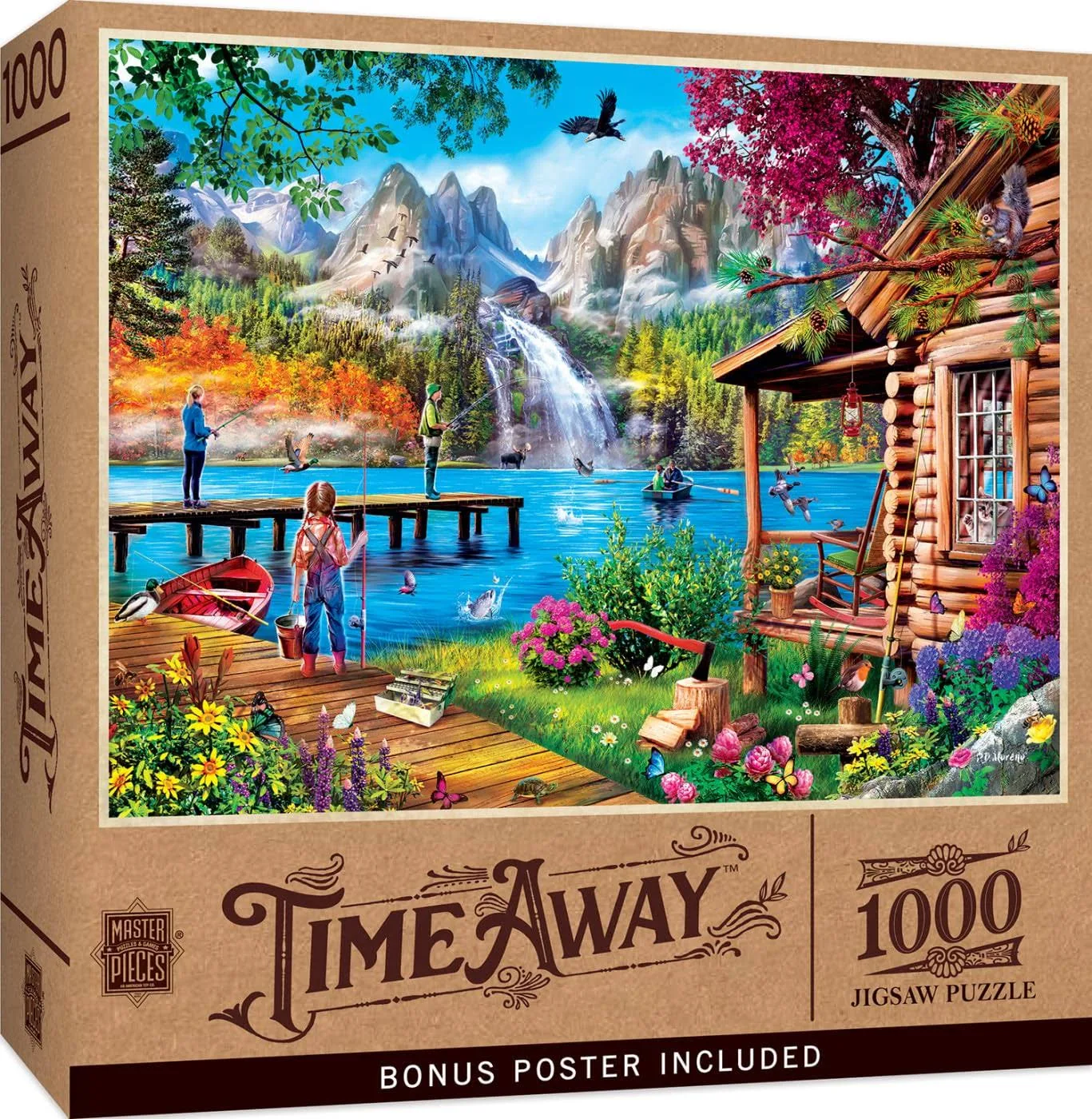 Time Away: Fishing with Pappy Puzzle (1000pc)