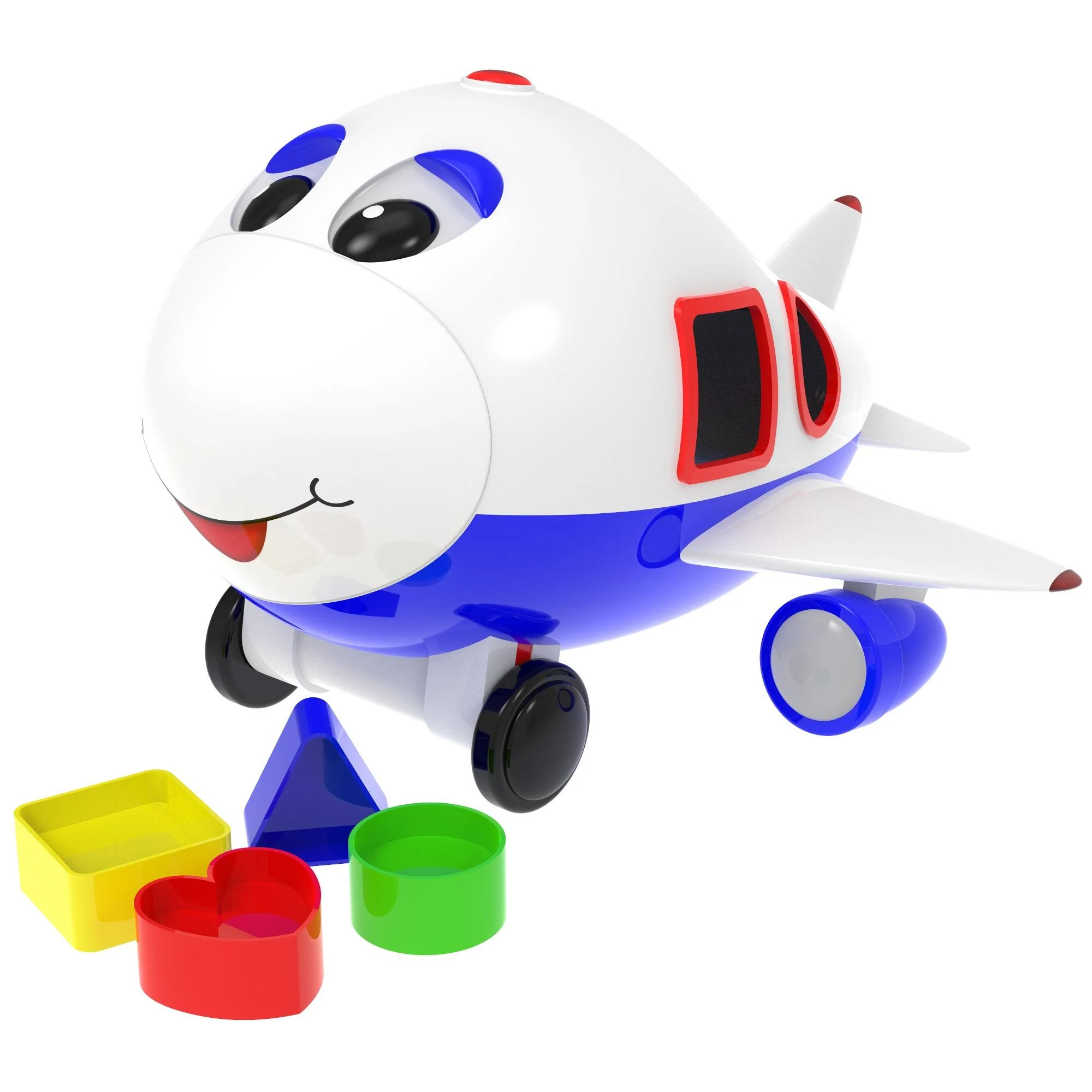 The Learning Journey: Early Learning - Jumbo Jet Plane - Talking Shape Sorter - Electronic Baby Preschool Toddler Toys & Gifts for Boys & Girls Ages 3 Months and up - Award Winning Toy