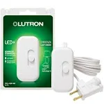 Lutron Credenza Plug-in Dimmer for Halogen and Incandescent Bulbs TT-300H-WH White