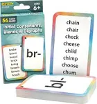 Initial Consonants Blends & Digraphs Flash Cards