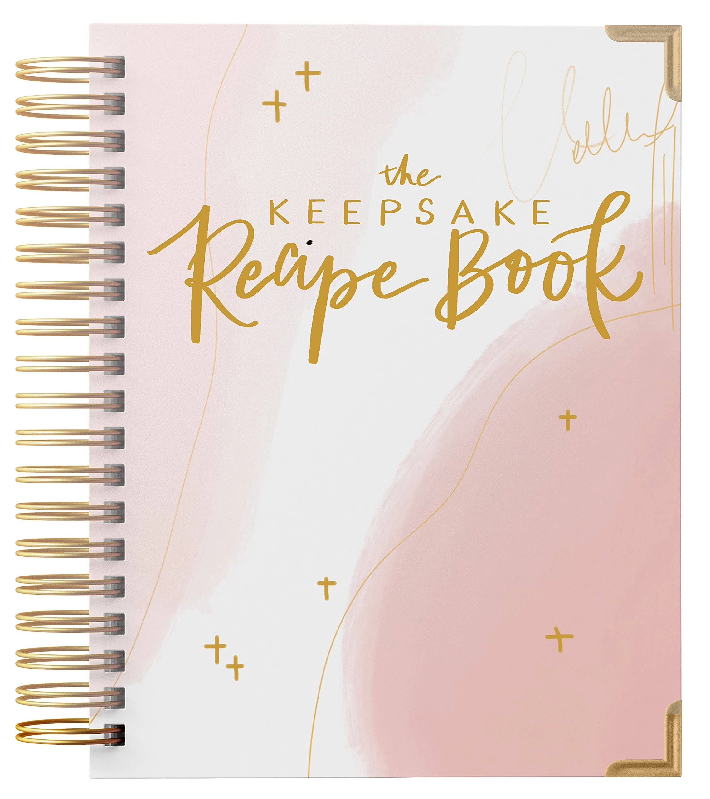 The Recipe Book: A Beautiful & Modern Keepsake Recipe Notebook & Organizer to Write in Your Own Recipes - Blank Recipe Book & Cookbook - Removable 4 x 6 Recipe Cards to Share with Friends & Family