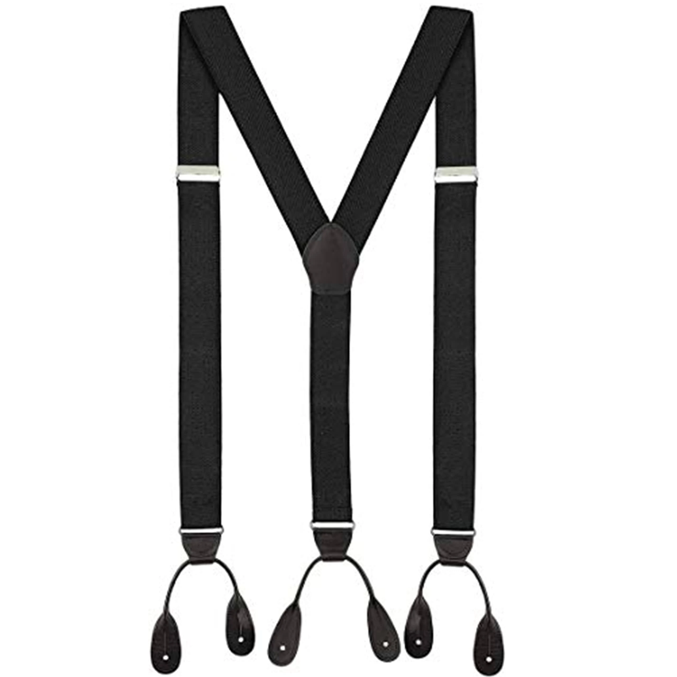 LUTHER PIKE SEATTLE Suspenders for Men - 1.25" Y-Back Men's Suspenders