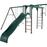 Lifetime 91028 Monkey Bar Adventure Swing Set, Earthtone