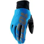 100% Hydromatic Brisker Gloves (Medium, Blue)