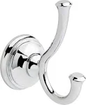 Delta 79735 Cassidy Double Robe Hook - Chrome