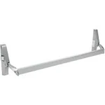 CRL DL1190LHRA Satin Aluminum Cross Bar Panic Exit Device - Left Hand Reverse Bevel Rim