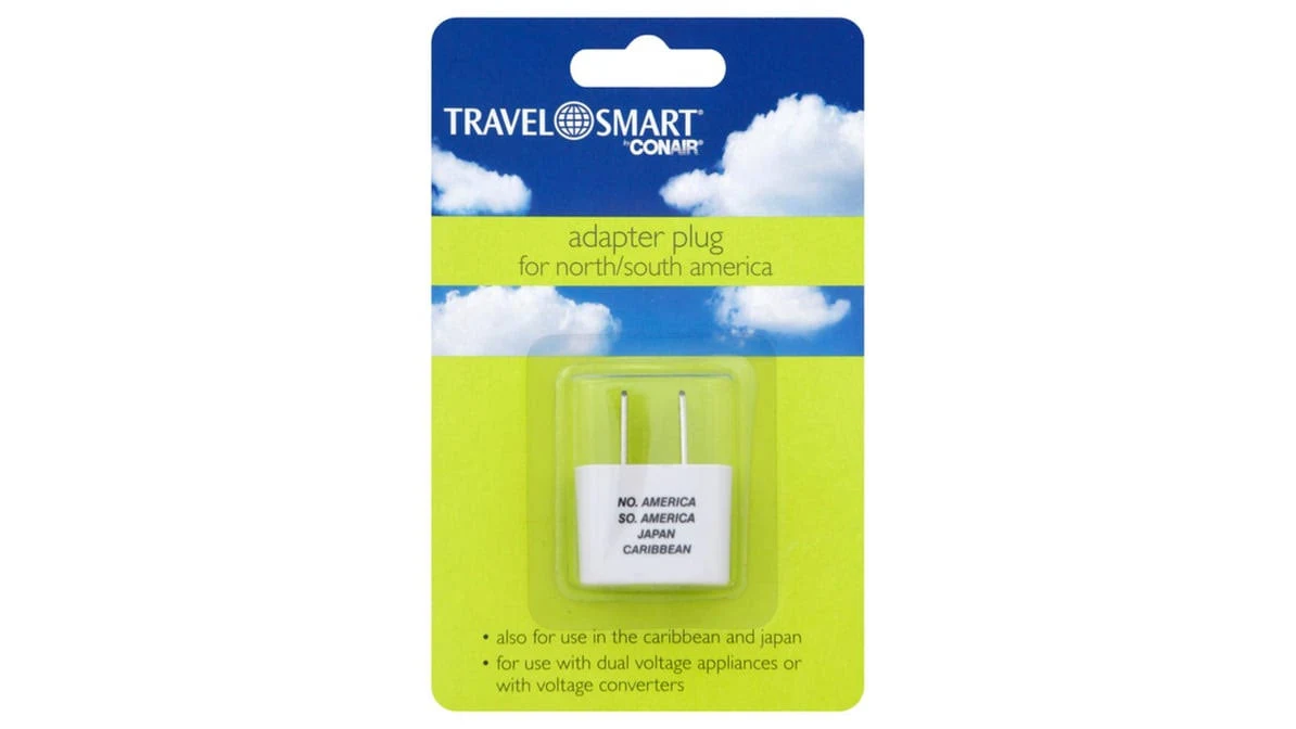 Travel Smart Type A/B For Worldwide Adapter Plug In