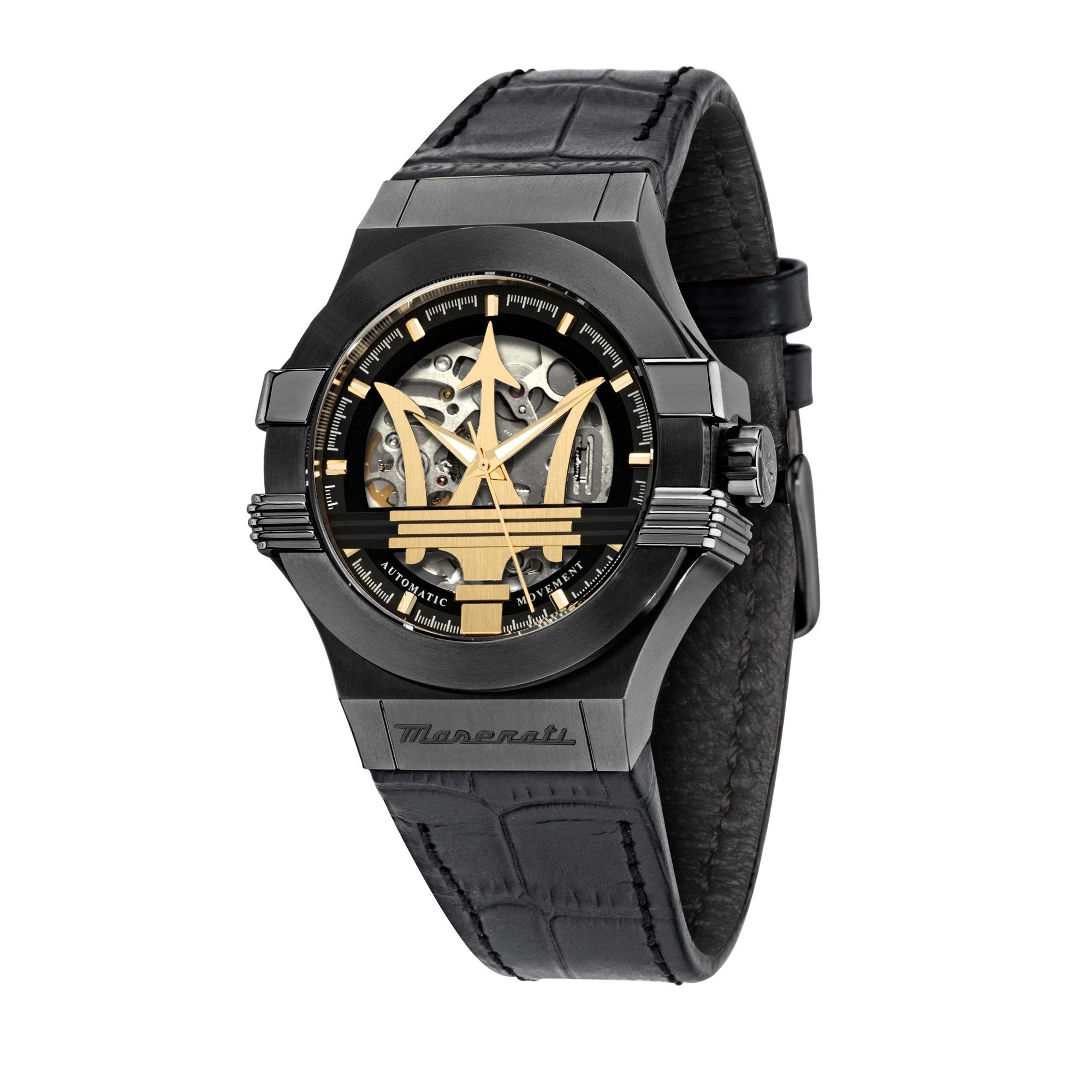 Maserati Mens Potenza Watch R8821108036 Black