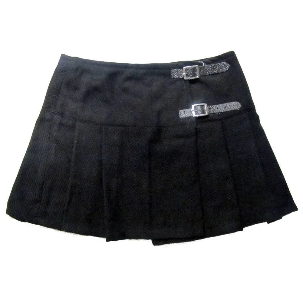 13 Inch Micro Mini Plaid Kilt Skirt