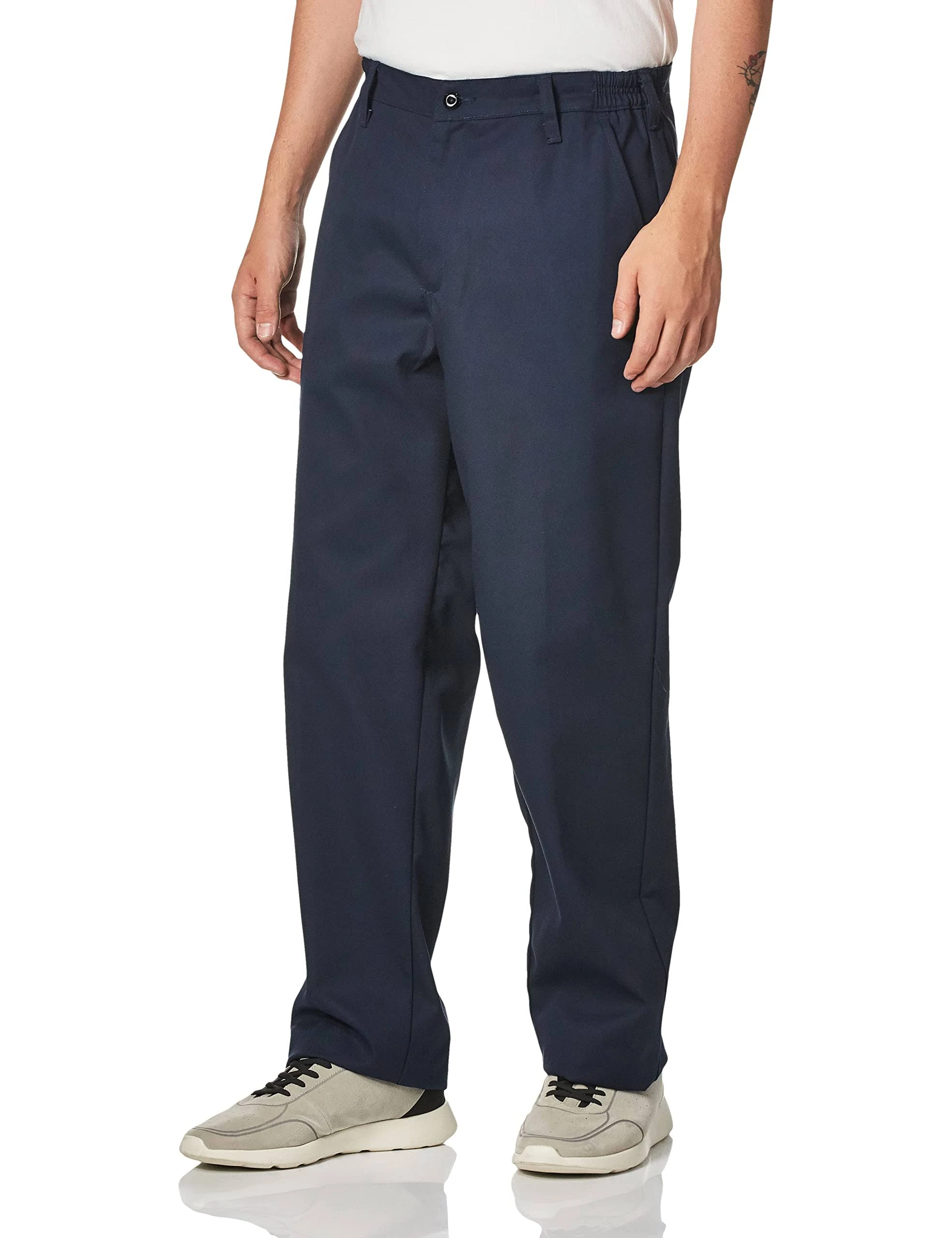 Red Kap Men's Elastic Insert Work Pant PT60 - Navy - Big & Tall