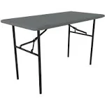 Lifetime 4-Foot Folding Table (Essential) Gray 80694