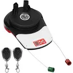 DIYAREA Roll Up Garage Door Opener with Remote,110V 50 Decibel Automatic Rolling