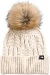 The North Face Kids' Oh Mega Fur Pom Beanie