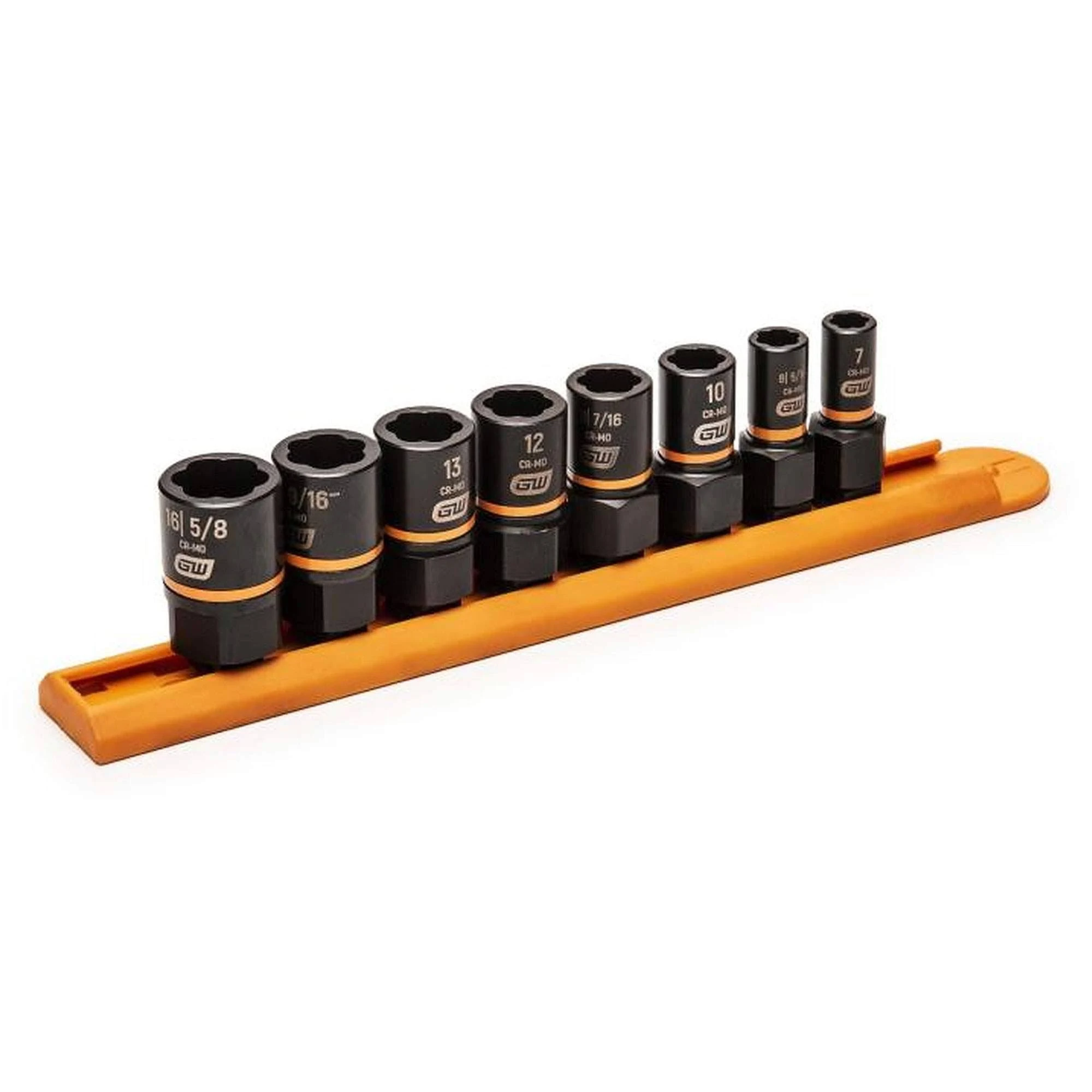 GearWrench - 84782 - 8 Pc. 1/4" & 3/8" Drive Bolt Biter Impact Extraction Socket Set