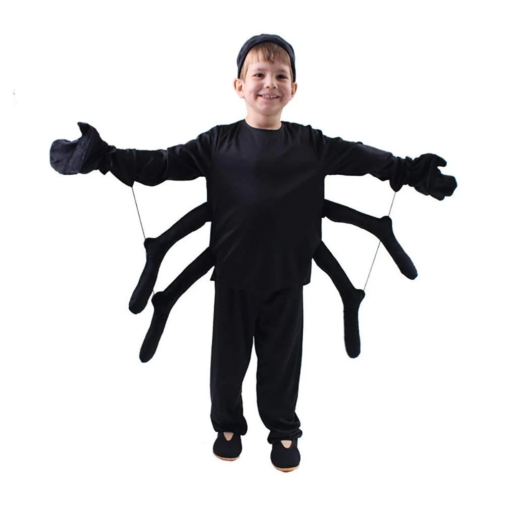 Kimi House Spider Costume for Kids, Perfect for Halloween, Animal Dress Up Party ...