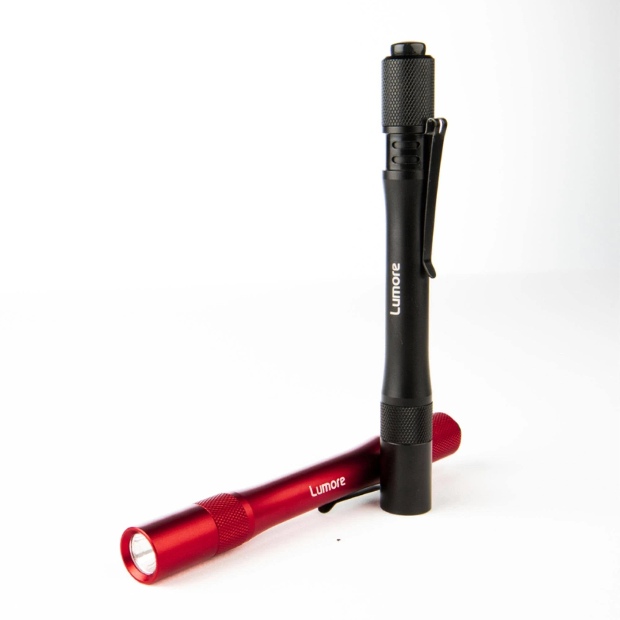 Lumore 100 Lumens Black/Red LED Pen Light AAA Battery