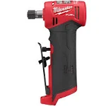 Milwaukee 2485-20-48-59-2452S M12 Fuel 12-Volt Lithium-Ion 1/4 in. Cordless Right Angle Die Grinder with High Output 5.0/2.5 Ah Batteries and Charger