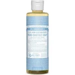 Dr Bronner's Pure Castile Liquid Soap Baby Unscented 8oz