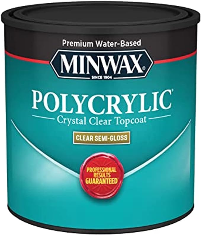 Minwax Clear Semi-Gloss Polycrylic Protective Finish