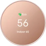 Google Nest Smart Thermostat (Sand)