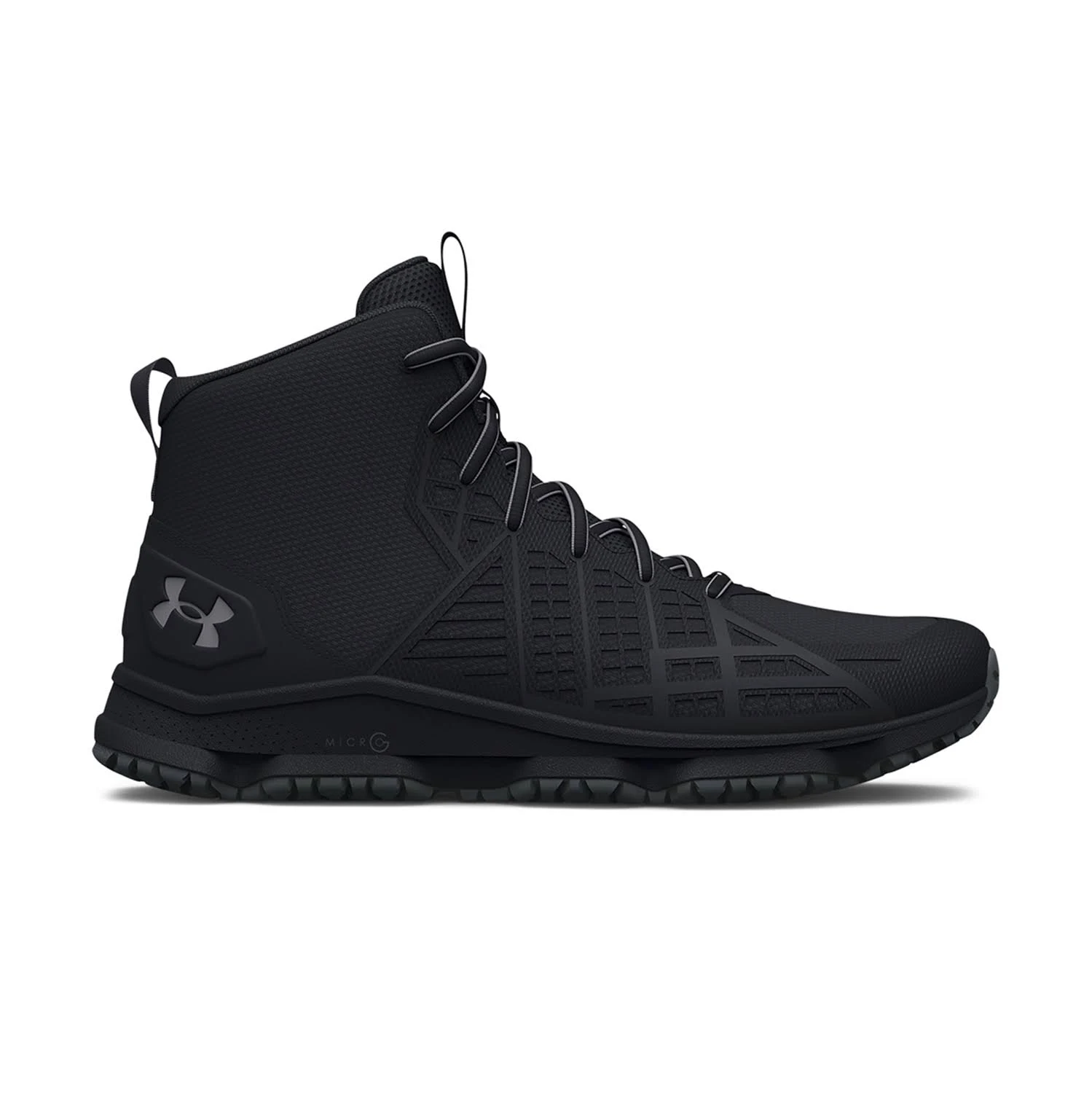 Under Armour Micro G Strikefast Mid Tactical Shoes - Black, 11