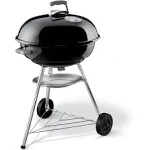 Weber Jumbo Joe Premium 22&#034; Black Charcoal Grill Durable All Weather Wheels USA