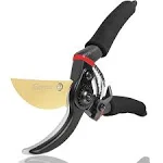 Gonicc 8 inch Professional Premium Titanium Bypass Pruning Shears