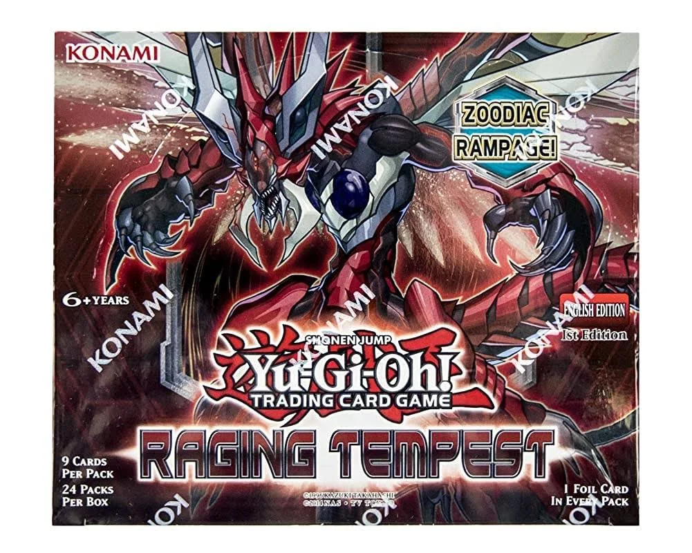 Yu-Gi-Oh! Raging Tempest Booster Display Box